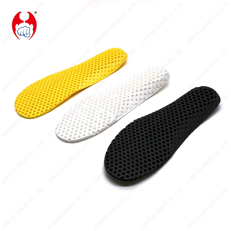 EVA Custom Color Insole For Sport Shoe High Elastic Shoe Inner Midsole Lightweight Shoe Pad Cushioning Breathable Insoles