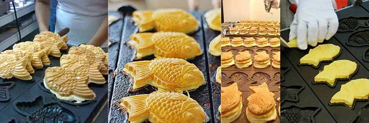 Машина для изготовления выпечки вафель taiyaki из превосходных