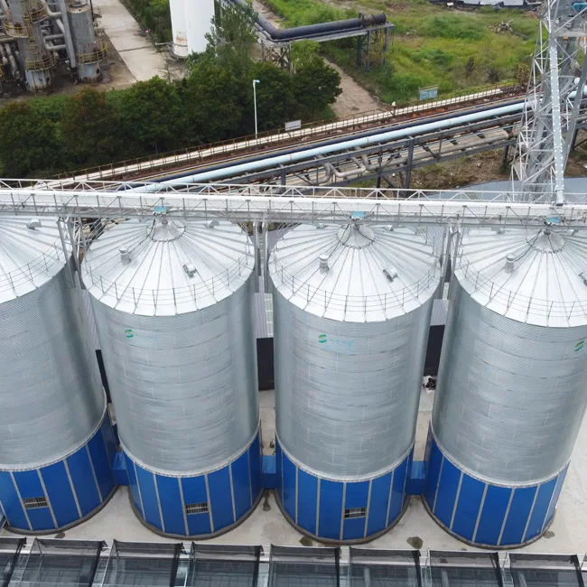 Зернистый силос из оцинкованной стали цены на