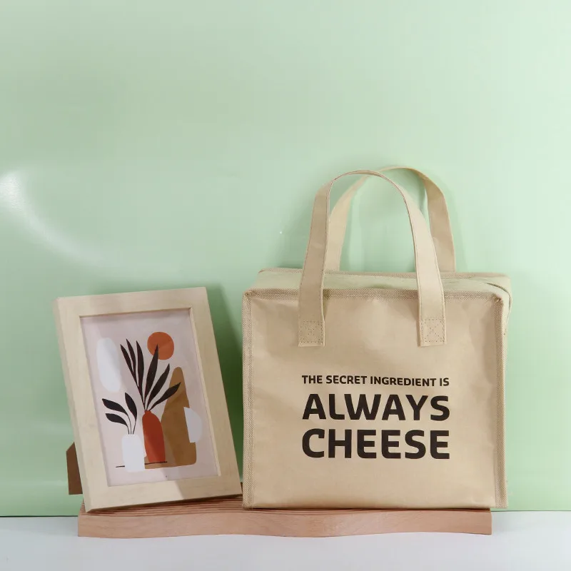 hot sale custom cooler bag reusable tote thermo bag insulation lunch bag for fruit and food