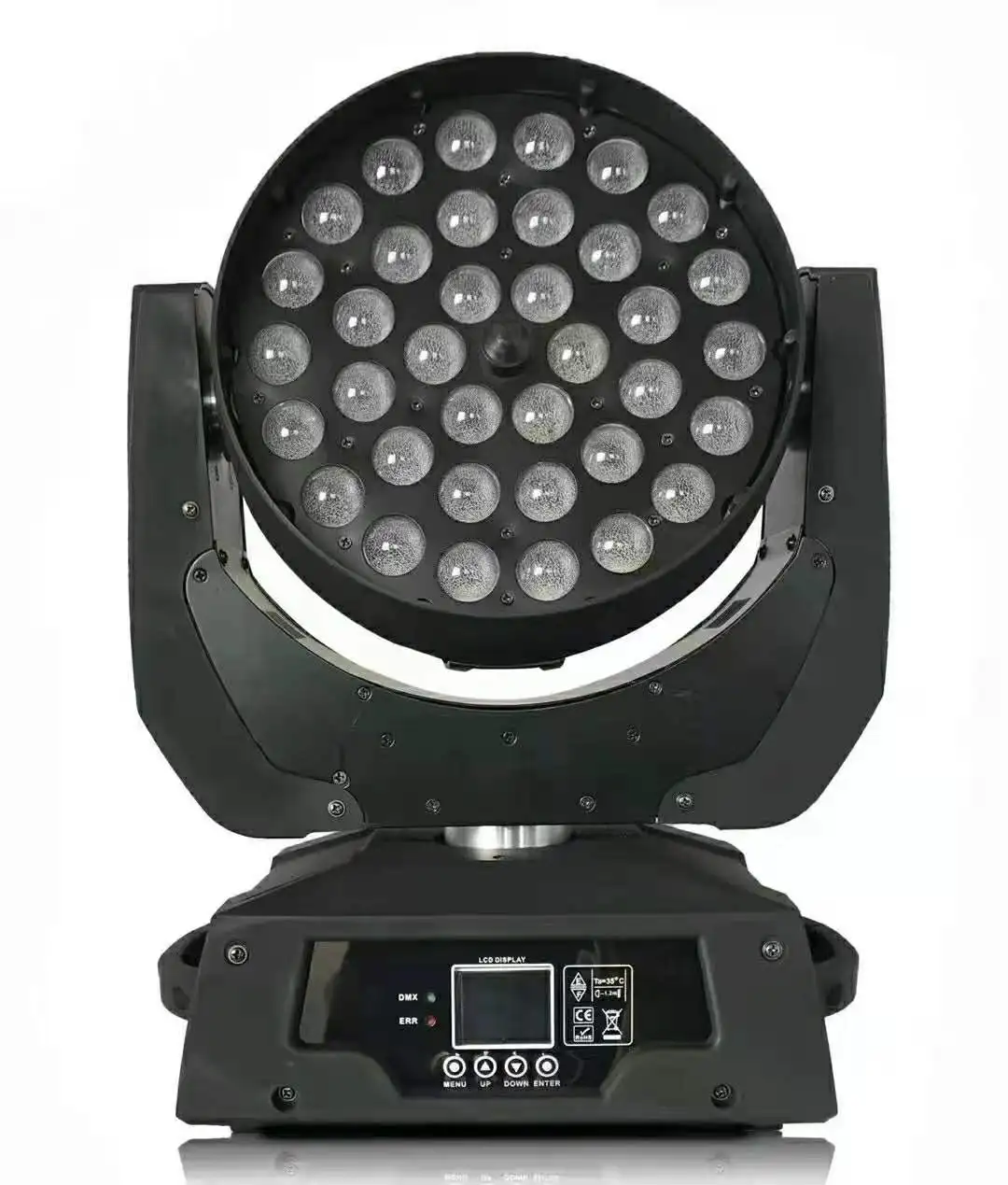 36 x 10W RGBW 4IN1 / 15W RGBWA 5IN1 / 18W RGBWA+UV 6IN1 Eternal Max Wash 360 Zoom Touch FullColor 36x18W LED Moving Head Light