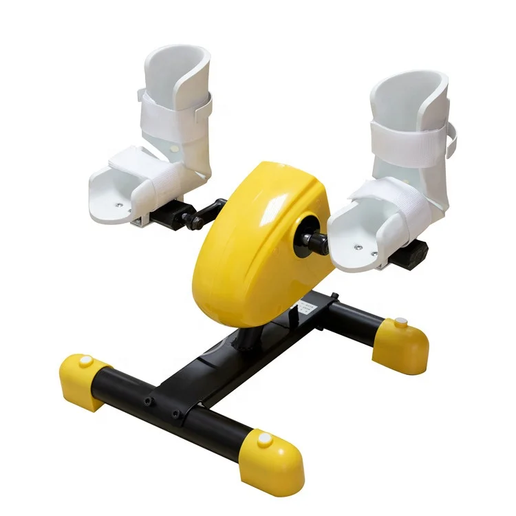 
KOOEEJ rehab pedal exerciser Portable Fitness Stepper Treadmill Cardio Fitness Steppers Leg Machine Home Gym Exercise Mini Bike 