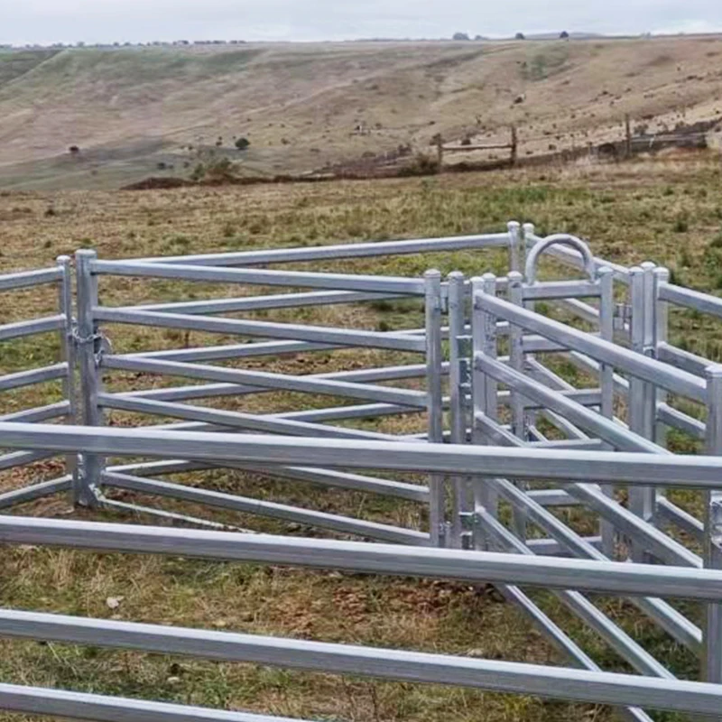 Cheap Round Pen Horse Corral Panels Livestock Cattle Panels Fence Horse Sheep Stockyard Corral Panel Yard