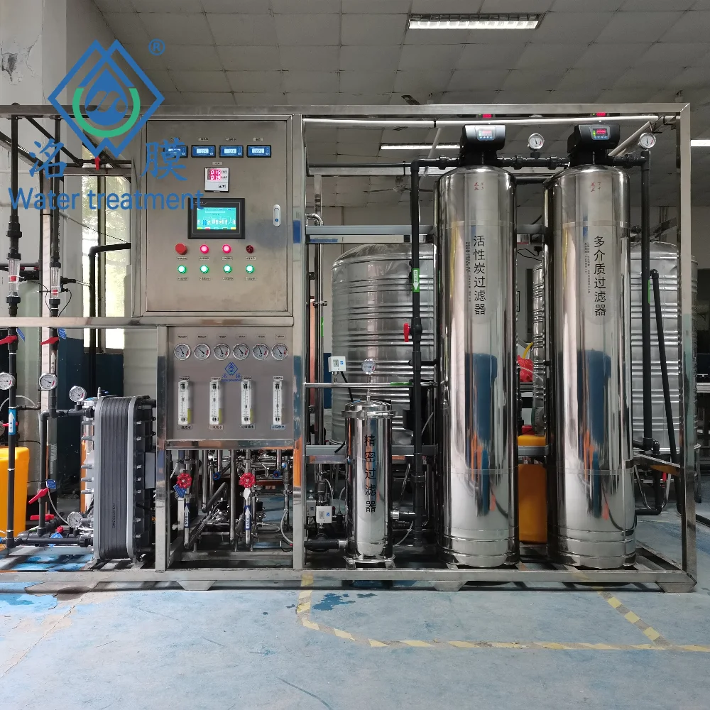 Reverse Osmosis Osmosis Water Treatment 1000LPH  Desalination Water Treatment For Bottle Water price