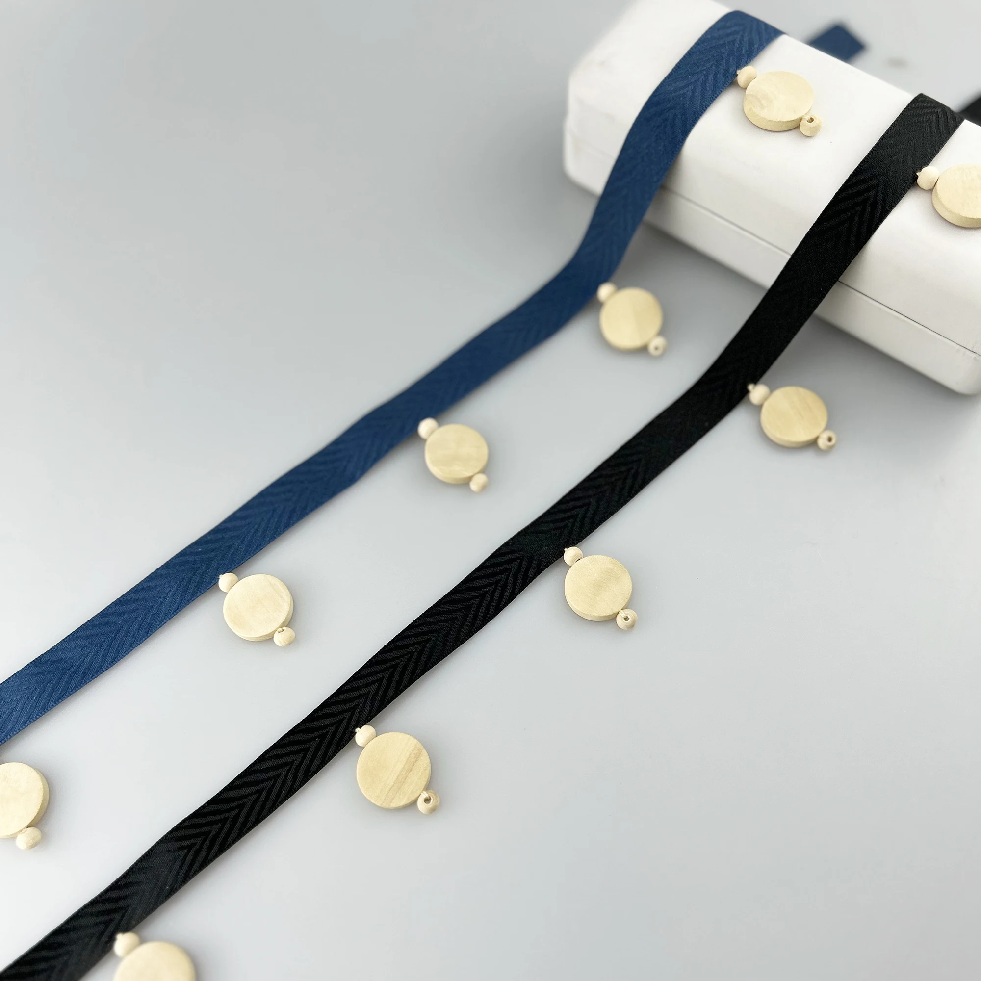 European Style Handmade decoration Beaeds Fringe Tassel ball For Curtain Design trimming