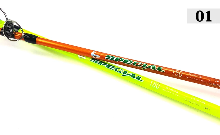 Glass fiber rotary two section fishing rod