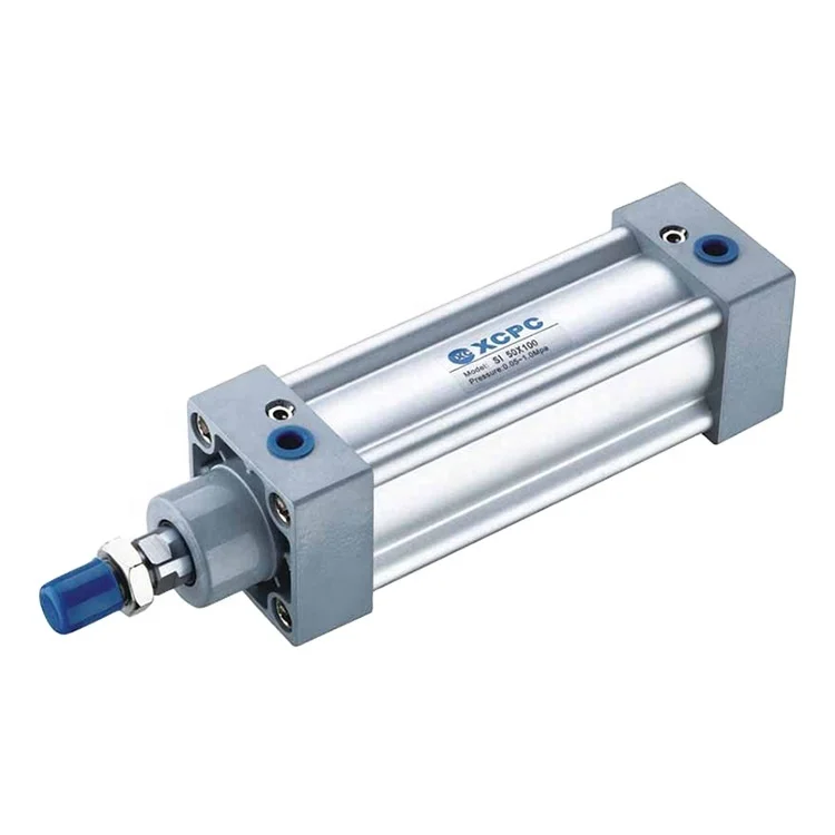 
SI ISO 6431Standard Bore 32 50 63 100 Mickey Mouse Tube Double Acting Pneumatic Air Cylinder 