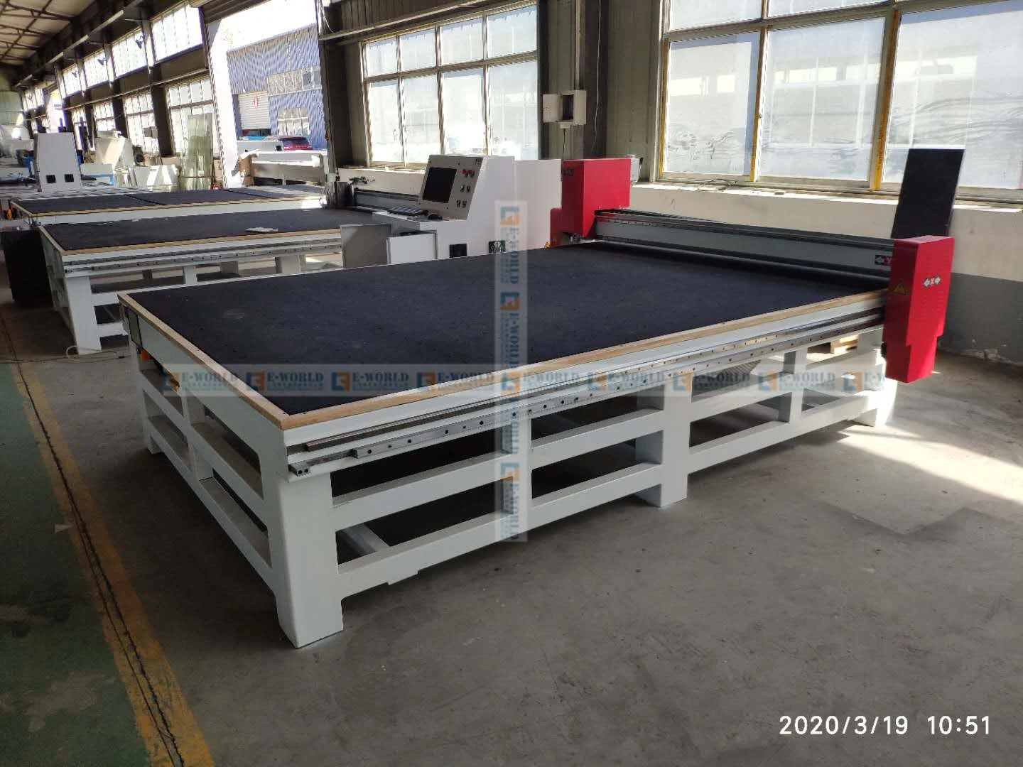stable quality Automobile Glass Cutting Table CNC glass process machine