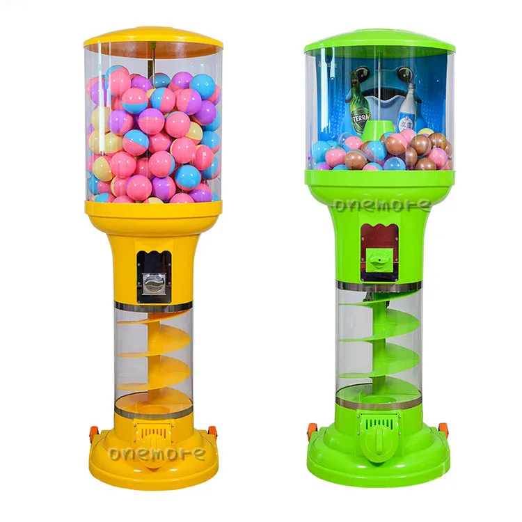 Popular Design Gumball Capsule Vending Machine Toy Capsule Machine Plastic Automatic Capsule Gashapon Gacha