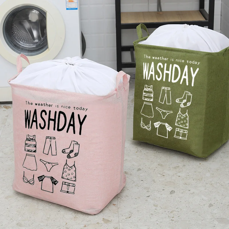 wholesale price stand large size custom laundry basket organizer storage canvas laundry bags & baskets with handle