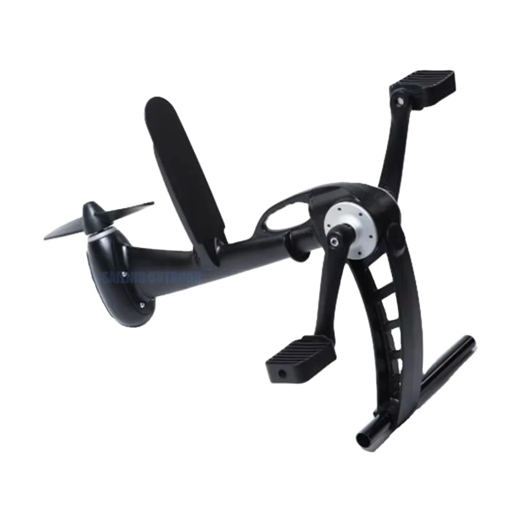 CNWAGNER Aluminum Fishing Kayak Accessory Outboard Foot Pedal Drive for Surfing Plastic Material