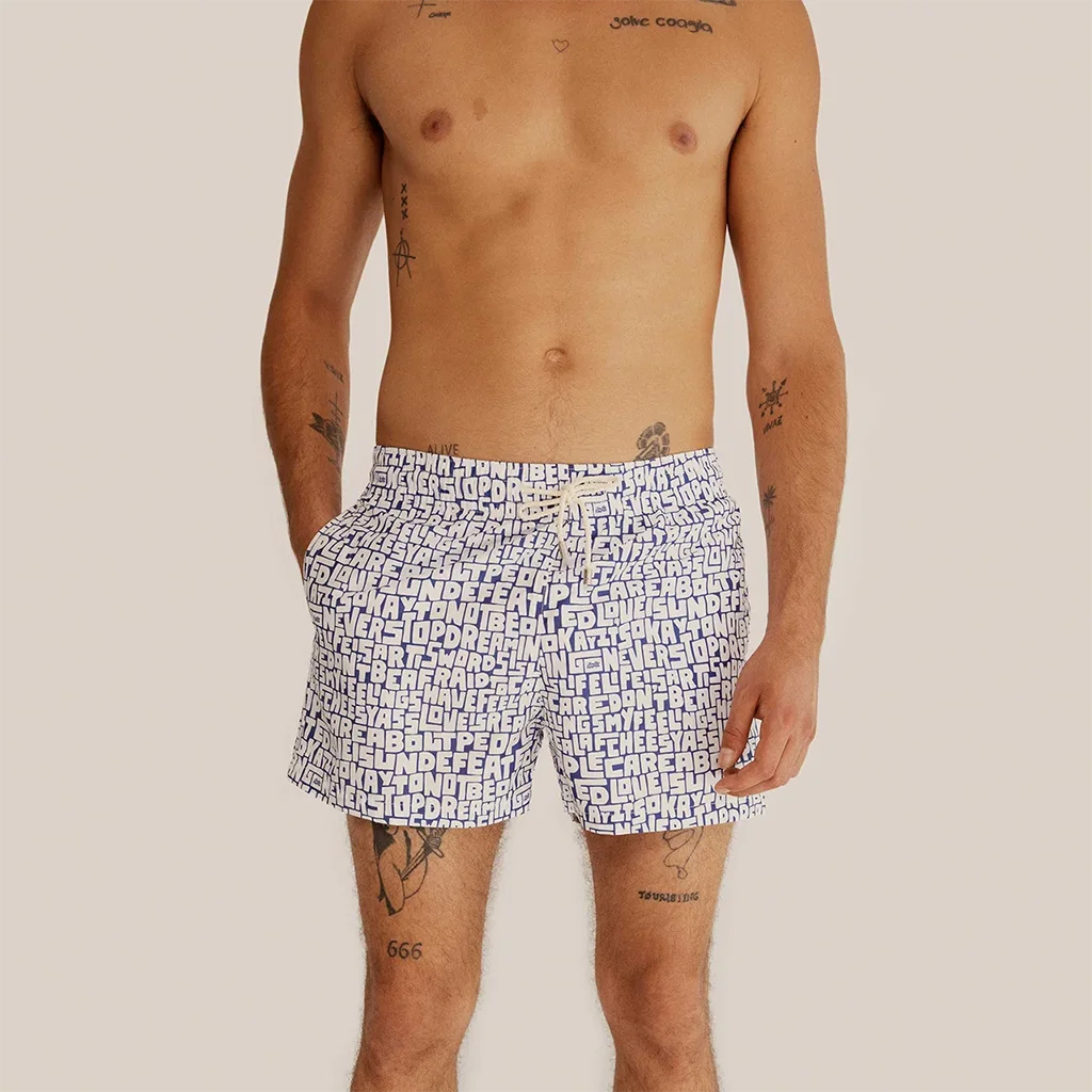 Wholesale Price Custom Men Drawstring Nylon Polyester Sport Shorts