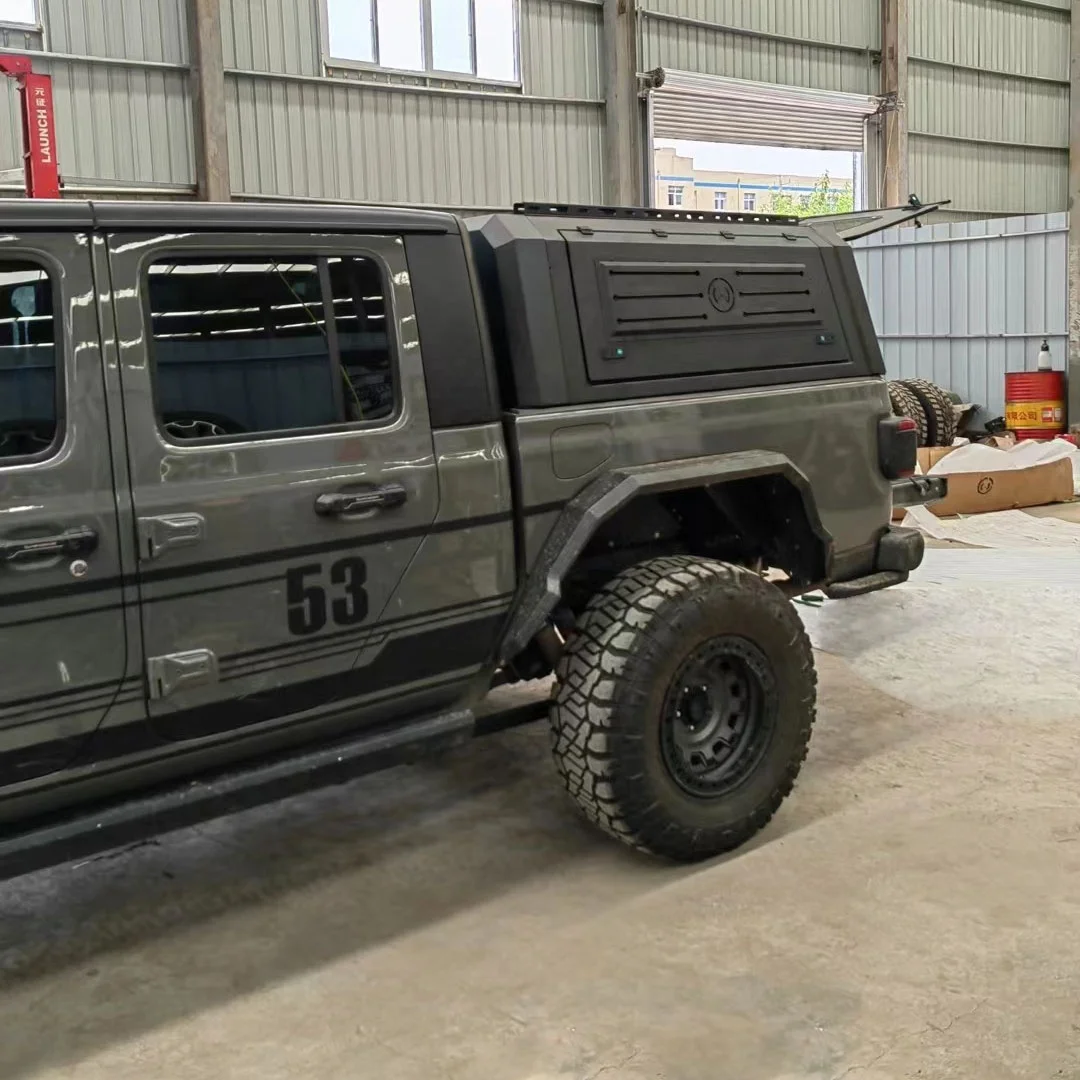 hot sale modular premium truck cap made from manganese steel for Jeep wrangler Gladiator For Jeep Wrangler JL Gladiator