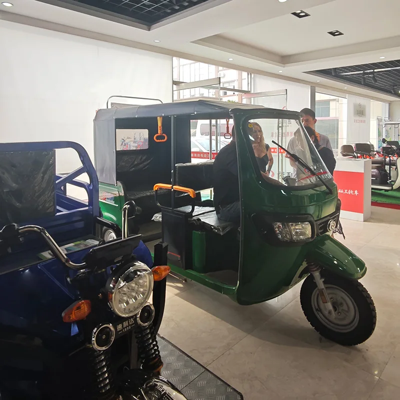 Taxi Tuk Tuk Bajaj Adult Tricycle 3 Wheel Ev Rickshaw Most Electric Tricycles Sold for Sale