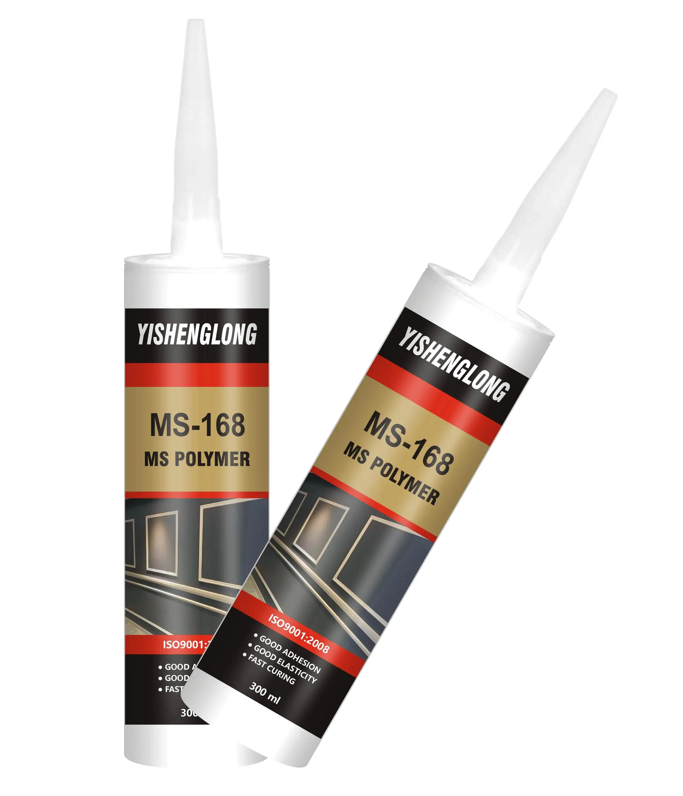 MS-168 Brown color fast cure building material  high elastic MS sealant