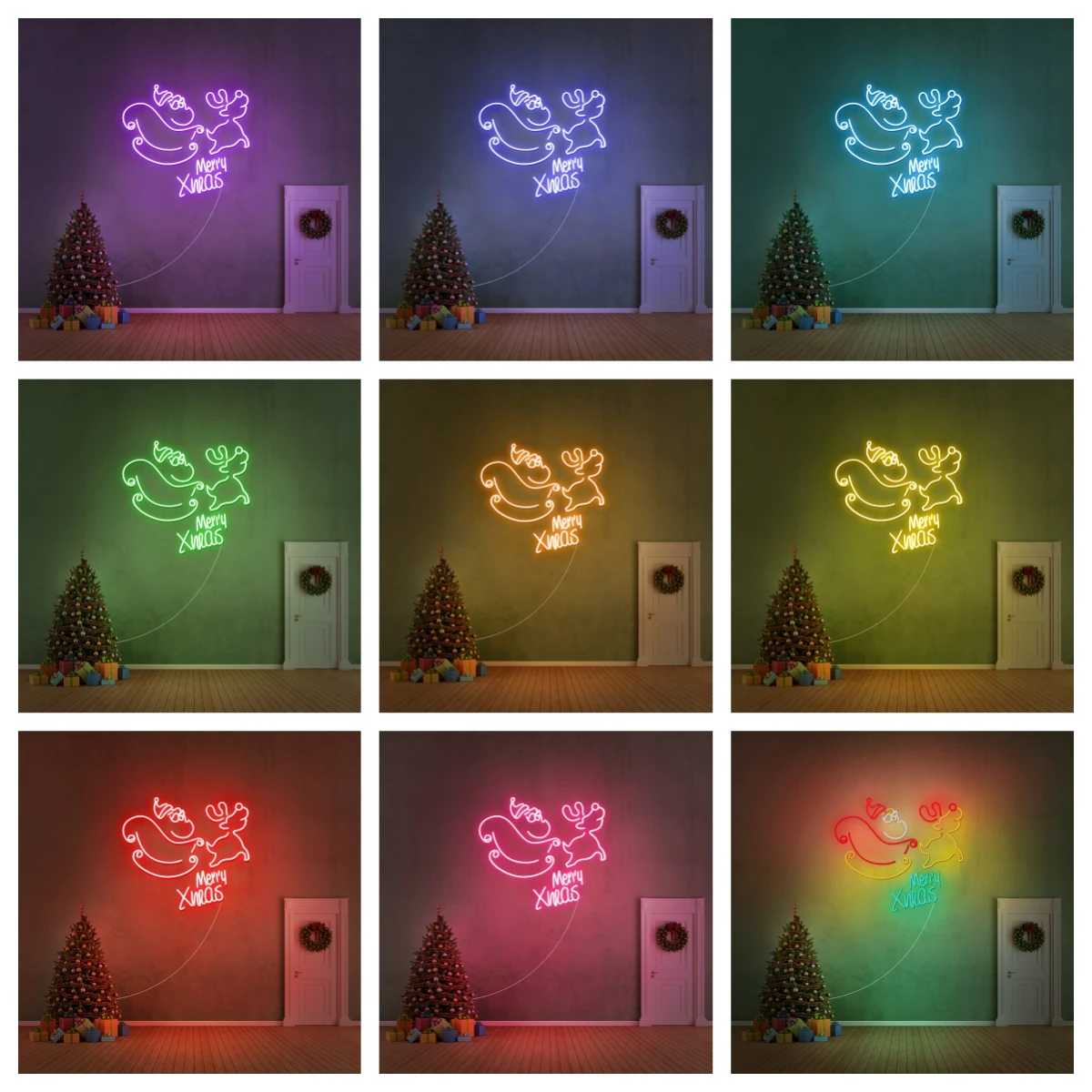 Halloween Christmas decor Custom led light neon sign NO MOQ dropshipping neon sign for party wedding Halloween Christmas decor