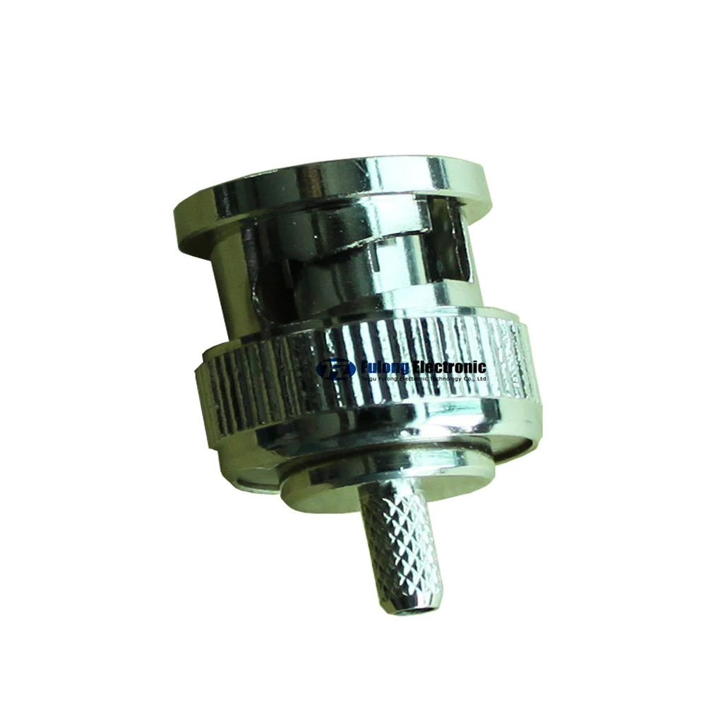 2023 Hot-selling BNC Jack straight bulkhead to FME Plug straight crimp for RG174 RG178 coax cable