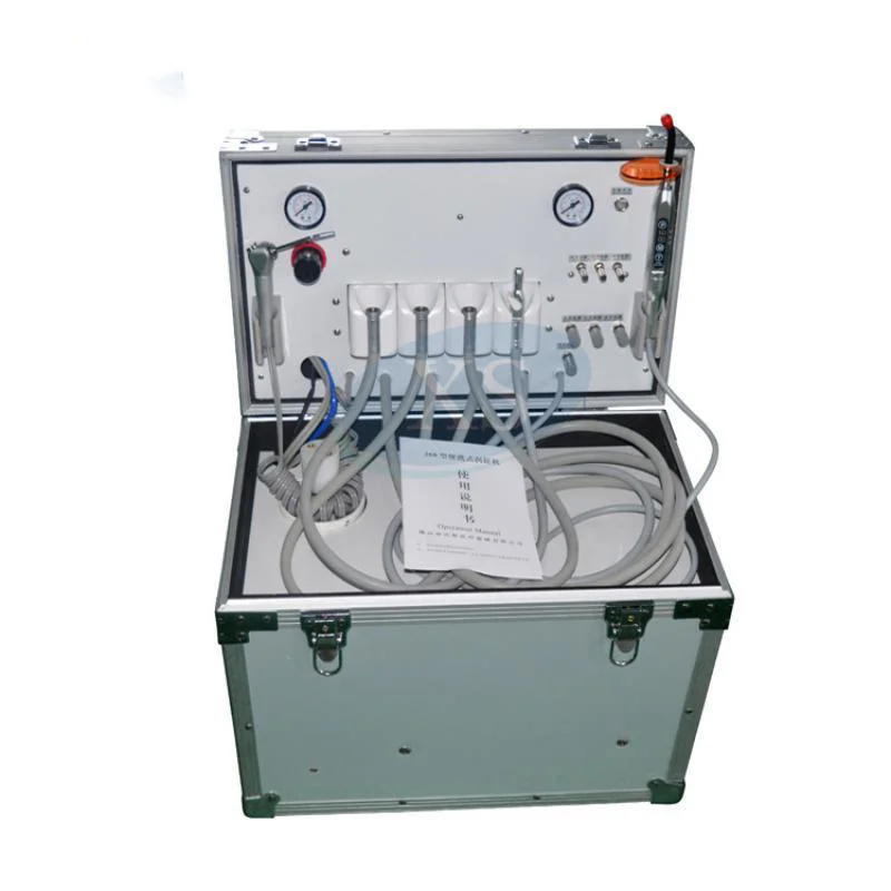 mobile veterinary portable dental drill unit