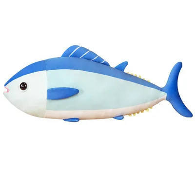 Wholesale Hot Selling Stuffed Marine Animals Toy 65 cm Bluefin Tuna Fish Soft Plush Toy