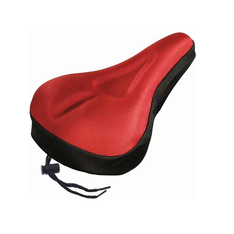 Hot Sale Waterproof Cushion Soft Silicone Gel Cover 3D Comfortable Silica Foam Padded Bike Bicycle Saddle Cushion