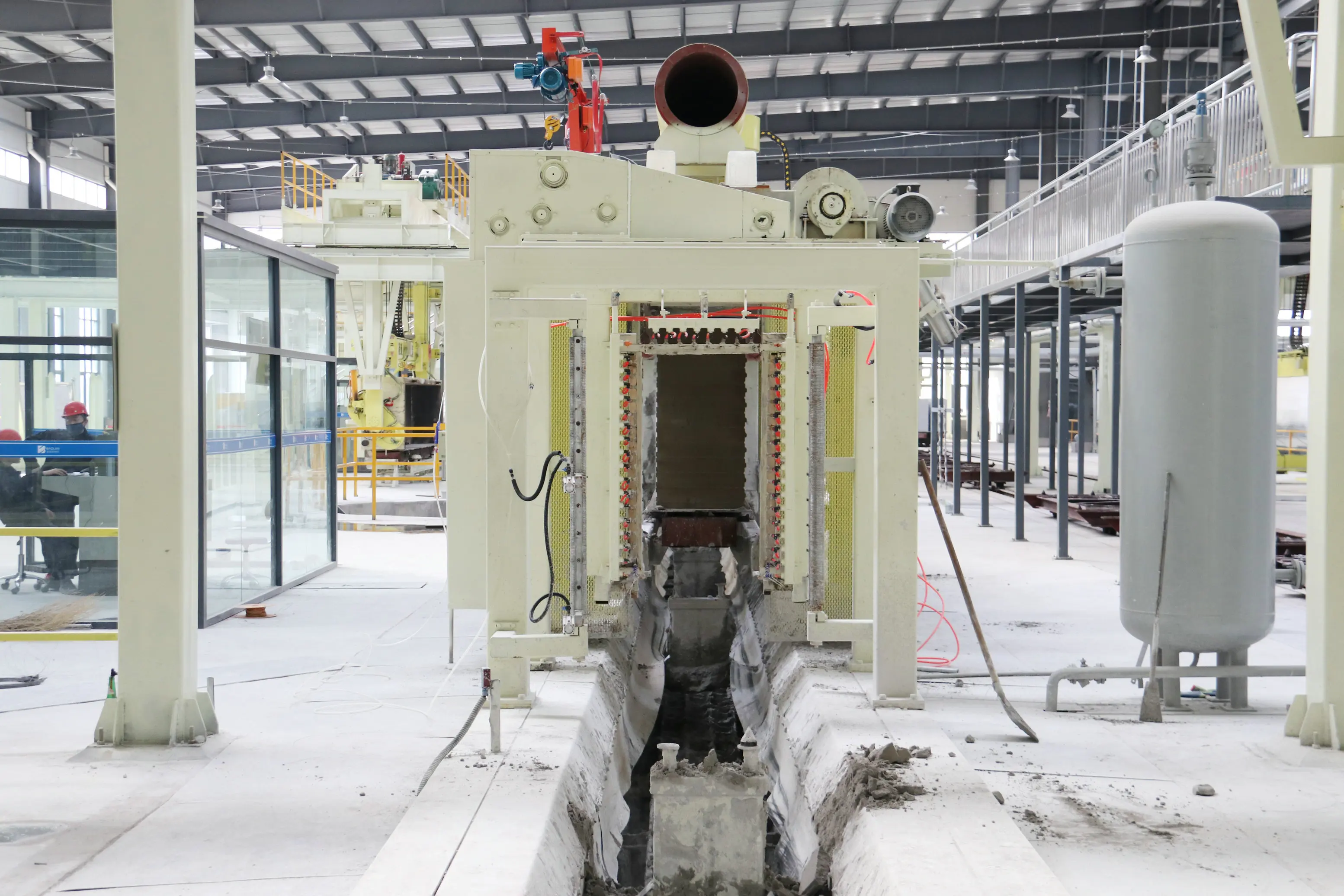 China AAC Brick Making Machinery Plants Autoclaved Aerated Concrete Block Production Line