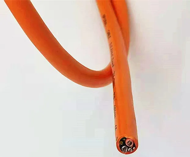 2X2.0 + 4X0.3mm 300/500V высокая гибкая Оранжевая Куртка Серводвигатель разъем спиральный сезон весна спиральная электрическая ТПУ PUR