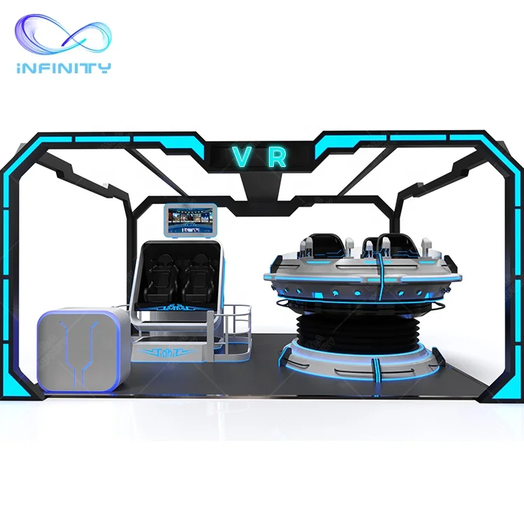 Virtual Reality Room Arcade Vr Center Car Simulator Set 9d Vr Theme Amusement Park Kids Playground Indoor Video Games Equipment