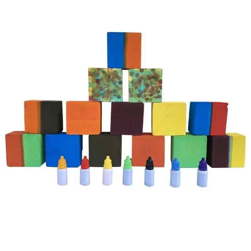 Hot Sale On INS You Tube Customized Box Soft ASMR Chalk Blocks Gymnastics Chalk Blocks With Free Sample