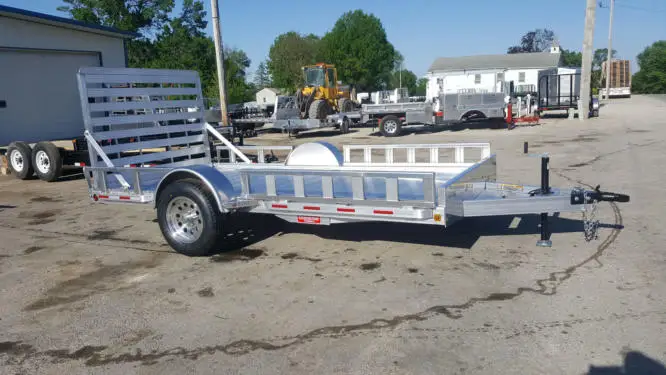 16X6 Plant Trailer for Excavating and Loading