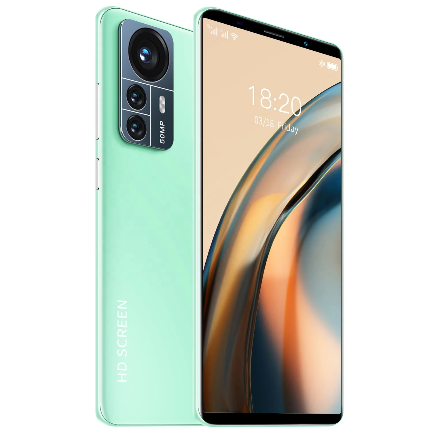 Android Smart Phone 13 Pro 7.8 inch Big H-D Screen 16GB+512GB Smartphone 5800mAh 3G 4G 5G Cellular Phone Dual SIM Mobile Phone