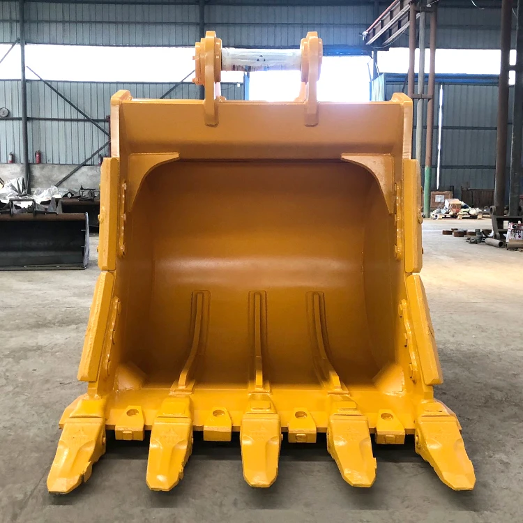 RSBM Yellow Heavy Duty Excavator Bucket for Construction works