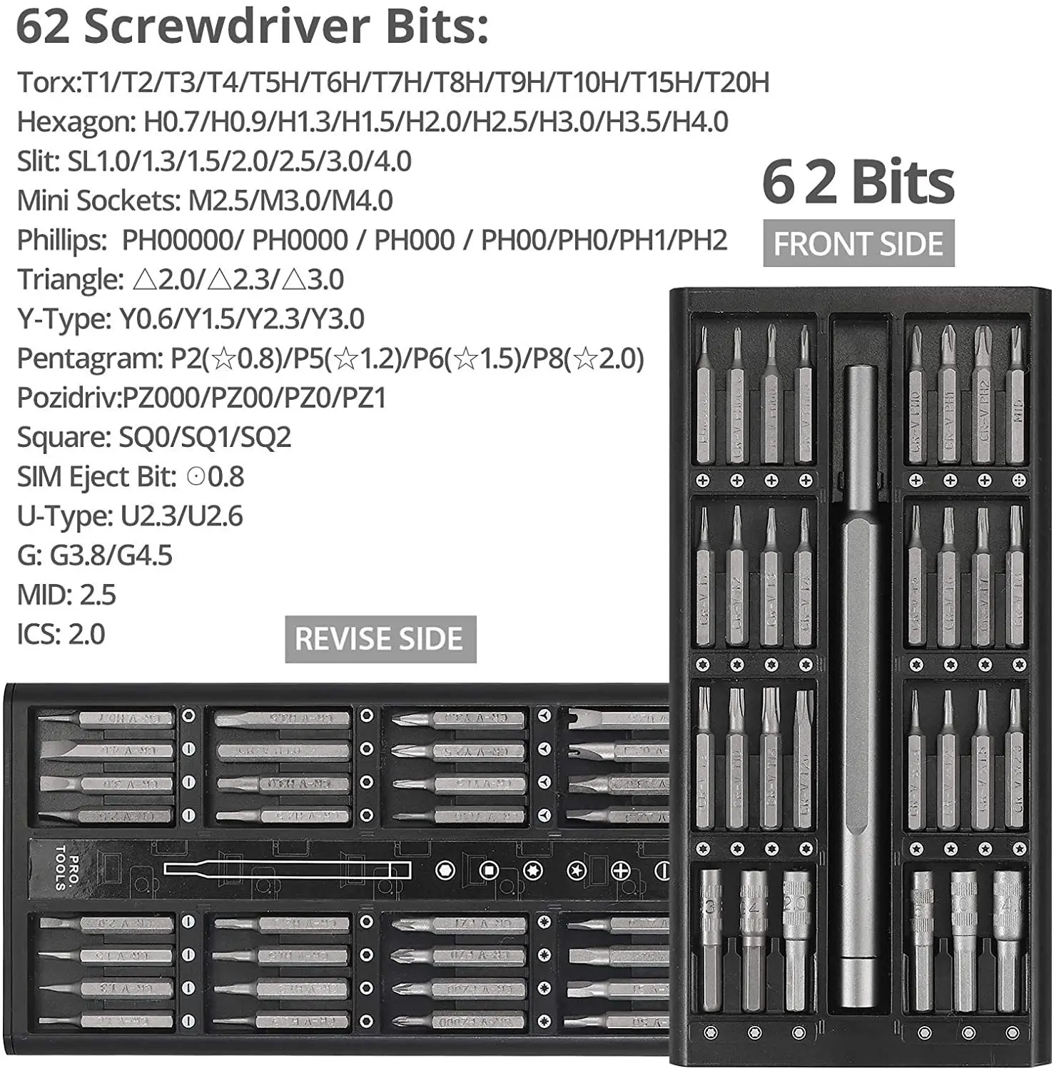 Multi functional precision small portable screwdriver set for mobile phones, computers, home repairs, manual tools