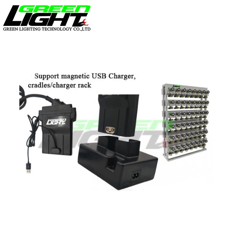 Factory Price 4.07 W 530 Lum Underground Safety Miner Cap Lamp 13.6Ah IP68 Waterproof Coal Mine Lamp Rechargeable