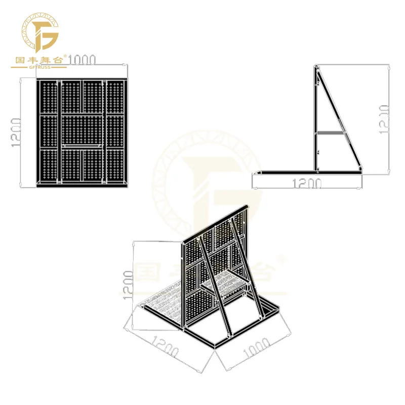 Aluminum Corner Barrier Aluminium Retractable Barricade Fence for Festival
