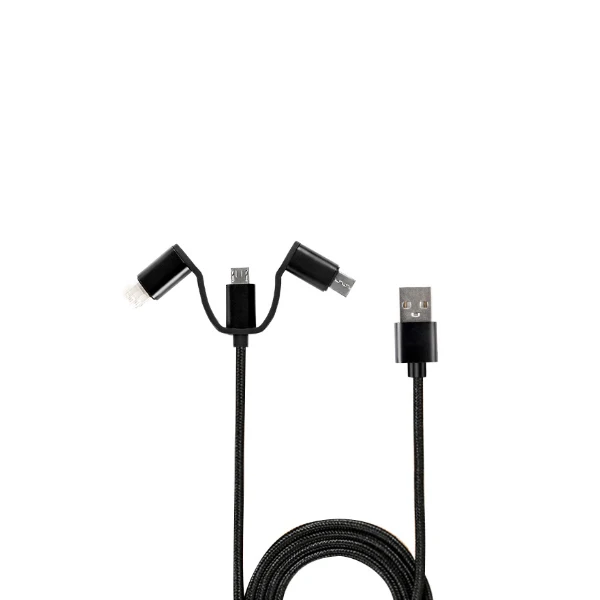 1m 1.5m 2m mobile phone ios cable usb fast charger micro cable  usb c fast charger cable 3 in 1