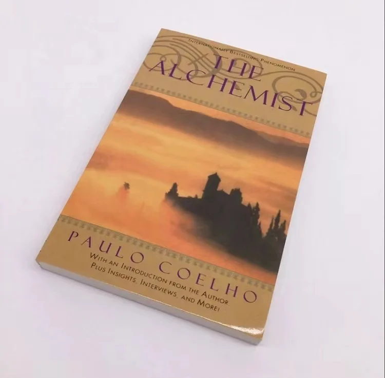 Good reading for teenagersA book of fables and stories with life philosophyThe Alchemist Paulo Coelho book printing