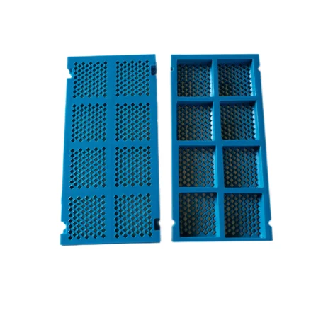 Tonda ROHS Сертифицированный эластичный полиуретановый блокирующий экран панель двойная твердость полиуретановое сито