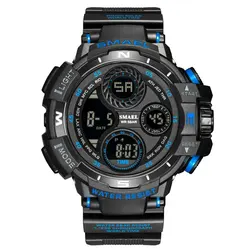New arrivals SMAEL 8022 LED light sport electronic wrist watch waterproof digital watch