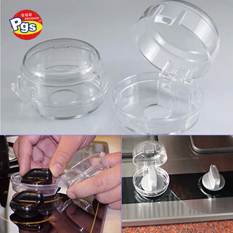 Prodigy Baby Safety Supplier Child Security Kitchen Oven Safety Lock Covers Baby Proof Locks Gas Knobs Oven Stove Knob