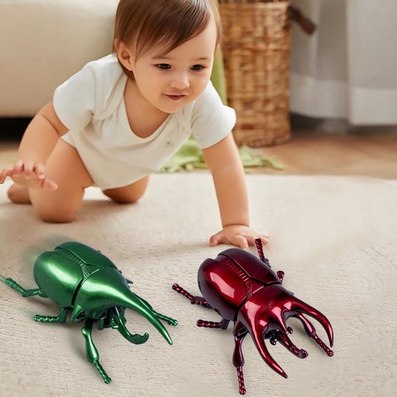 New Arrival Hot Selling Cheap Battle Beetle Insect Toy Creative Wind up Toy Funny Promotional Classic Toys for Kids
