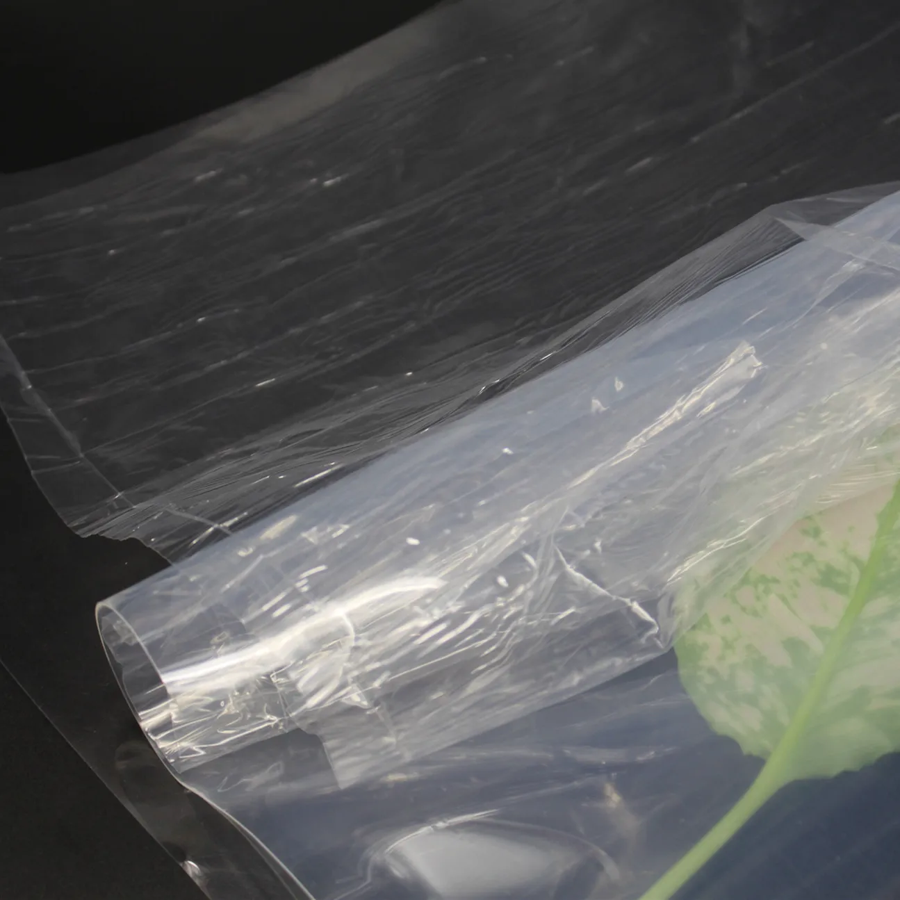 Non-slip antiskid Silicone membrane transparent food grade clear color thin 0.5mm adhesive Silicone rubber sheet