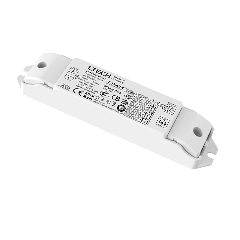 Best Quality DIP Switch Constant Currents Optional Triac ELV  Dimming 0-100%  Intelligent LED Driver for Internal Lights
