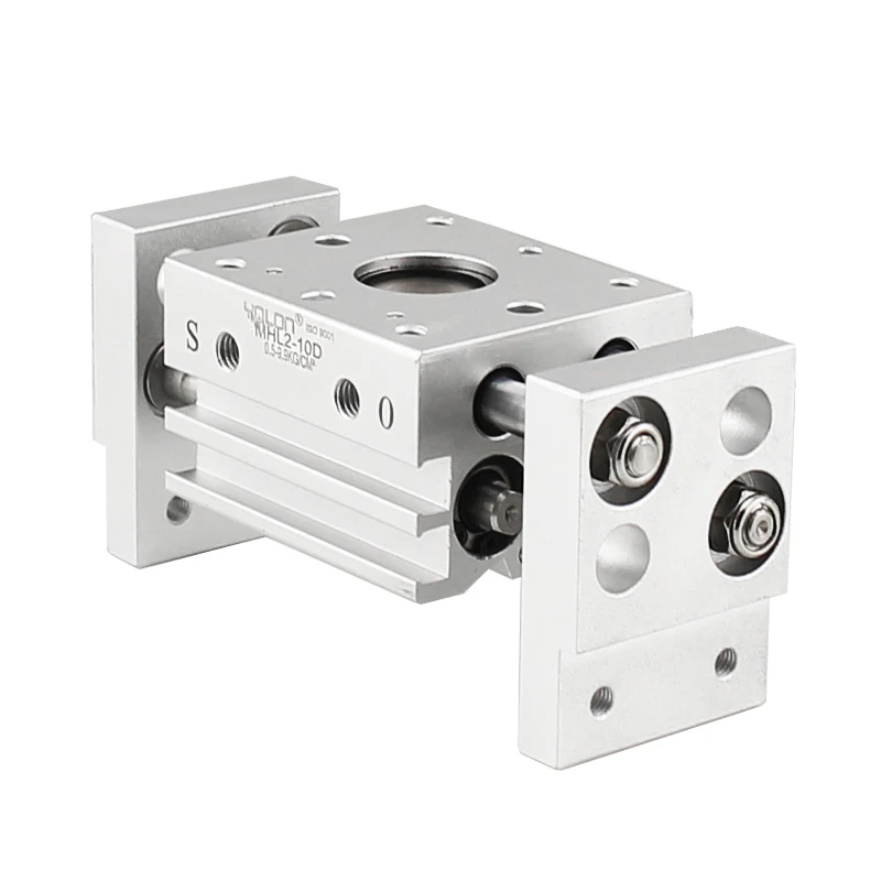 China 50mm bore size telescopic cushion pneumatic boosting cylinder