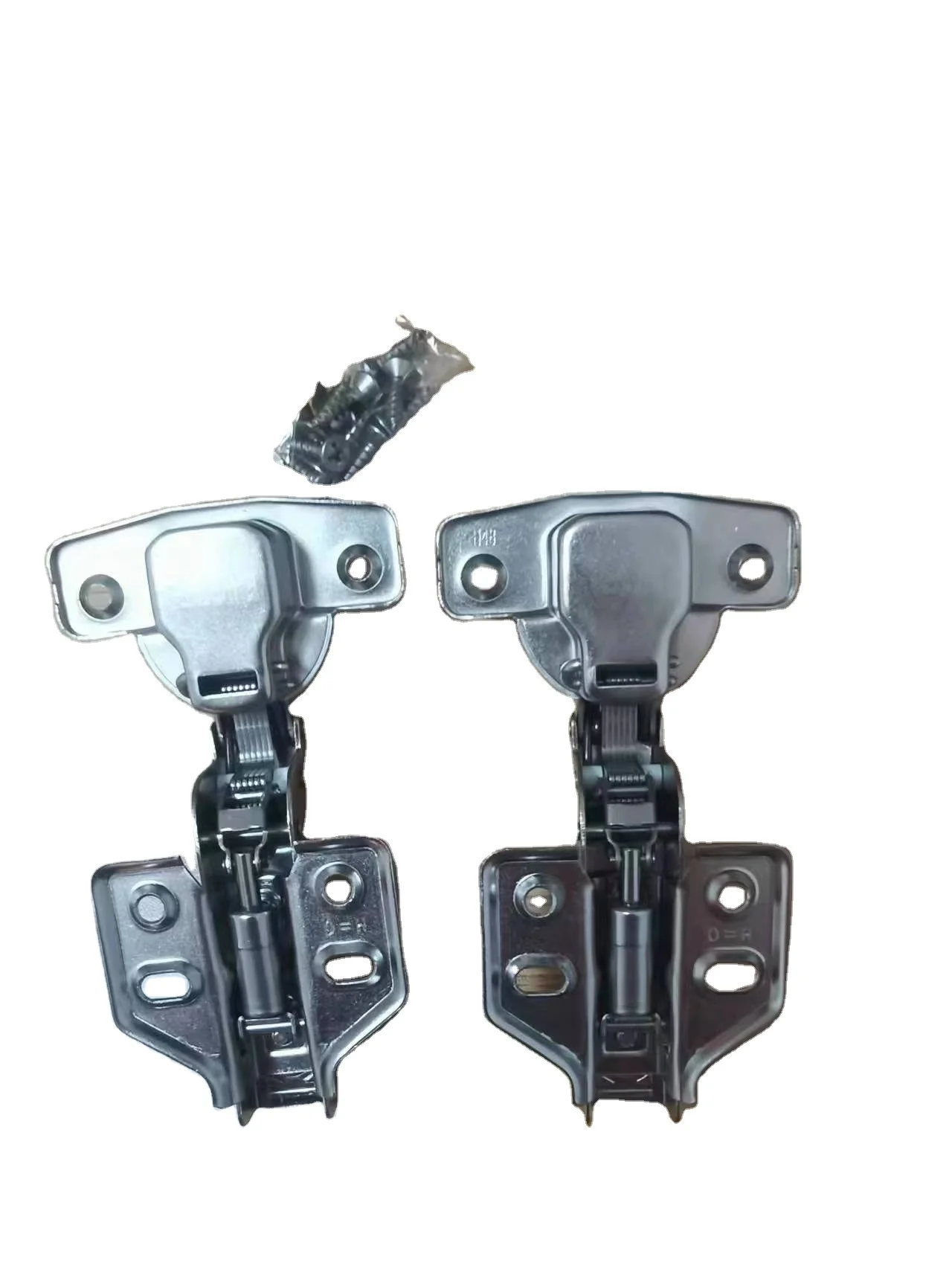 New Arrival 82g Slide on 4 Holes Hydraulic Cabinet Hinge Self Closing Face Frame Hinge for Sliding Bar Ball Cabinet