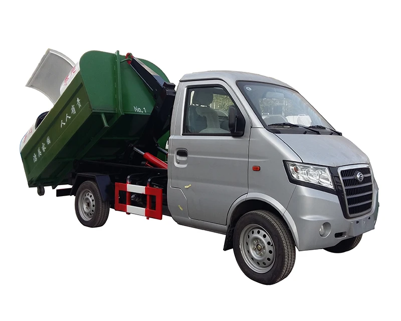Мусоровоз с крючком Forland Foton