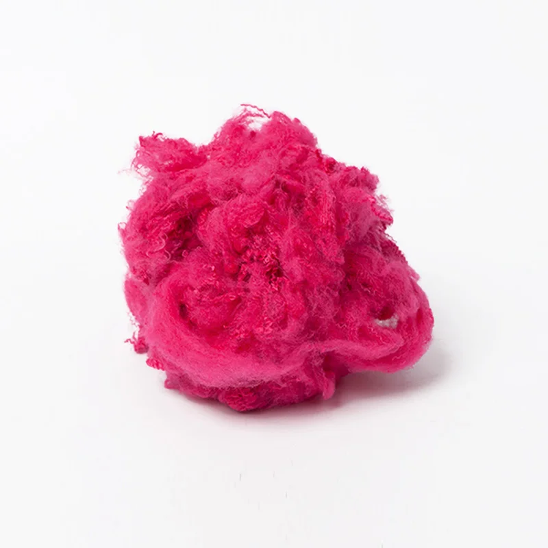 15D64Mm GRS Polyester Staple Fiber  For Nonwoven Fabric