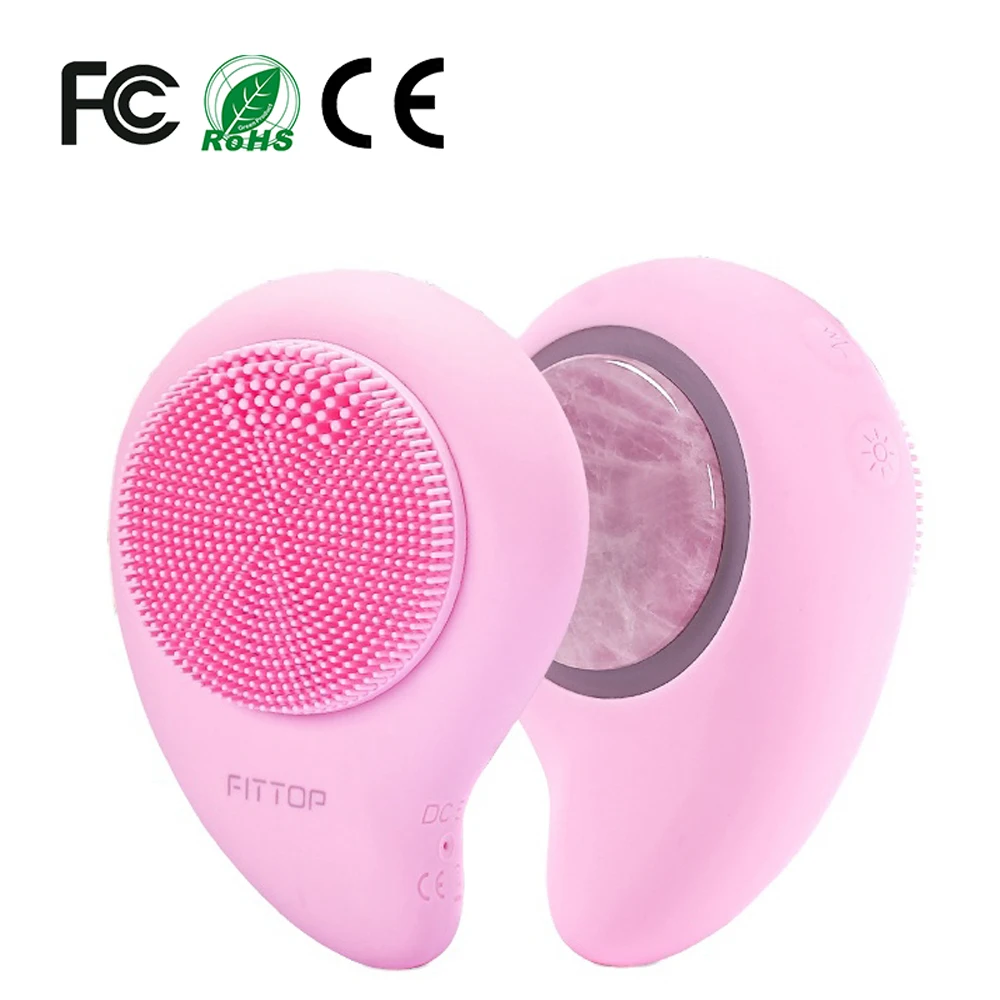 Personal care massage waterproof cleaner and beauty intrustment ultra fine face cleaning brush cleansing