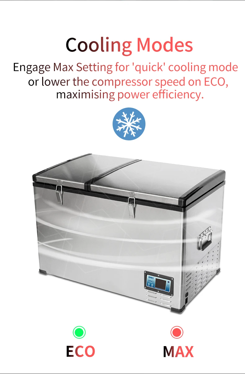 Alpicool BCD Series AC Case Make 12 24 Volt Metal Milk Cooler Compressor 100L Car Fridge Refrigerators and Freezers Ace Model