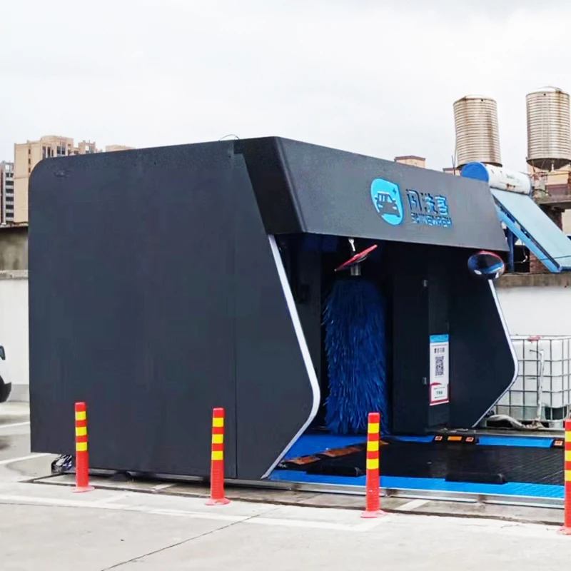 Многофункциональная полностью автоматическая Автомойка 5 щеток оборудование для мытья автомобиля с пеной воском и сушкой