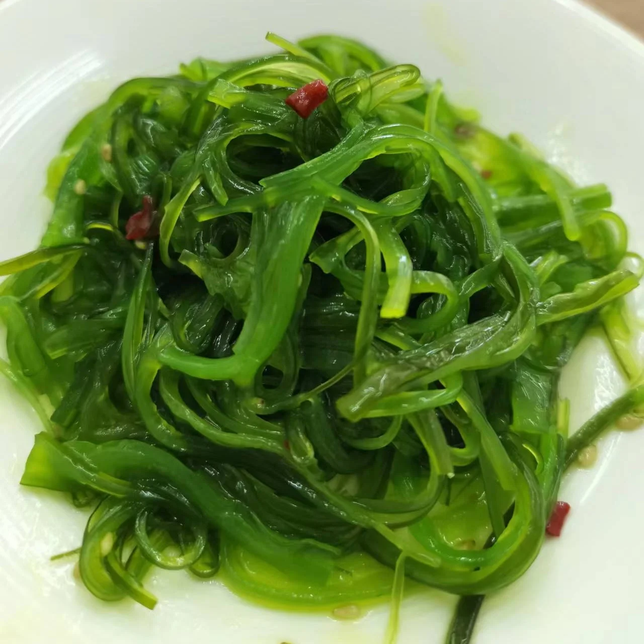Frozen seasoned seaweed salad kuki wakame